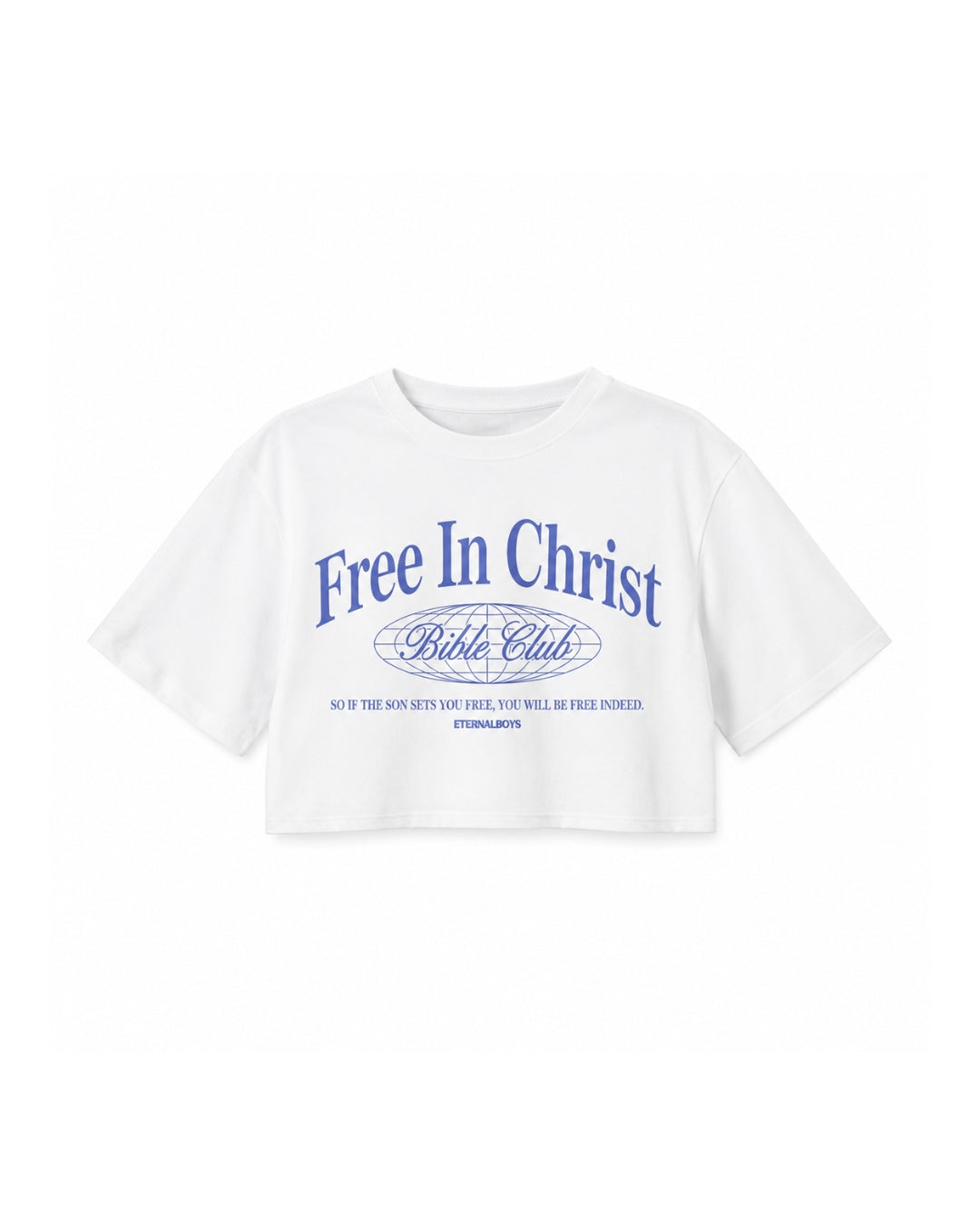 Free In Christ Crop Tee