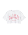 All Glory Crop Tee