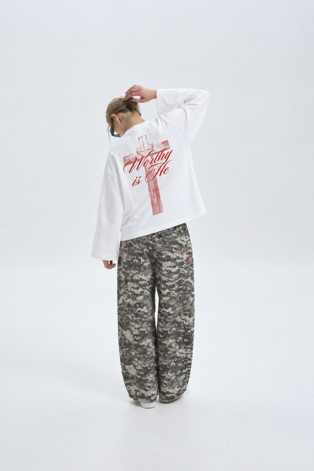 Worthy Is He Long Sleeve